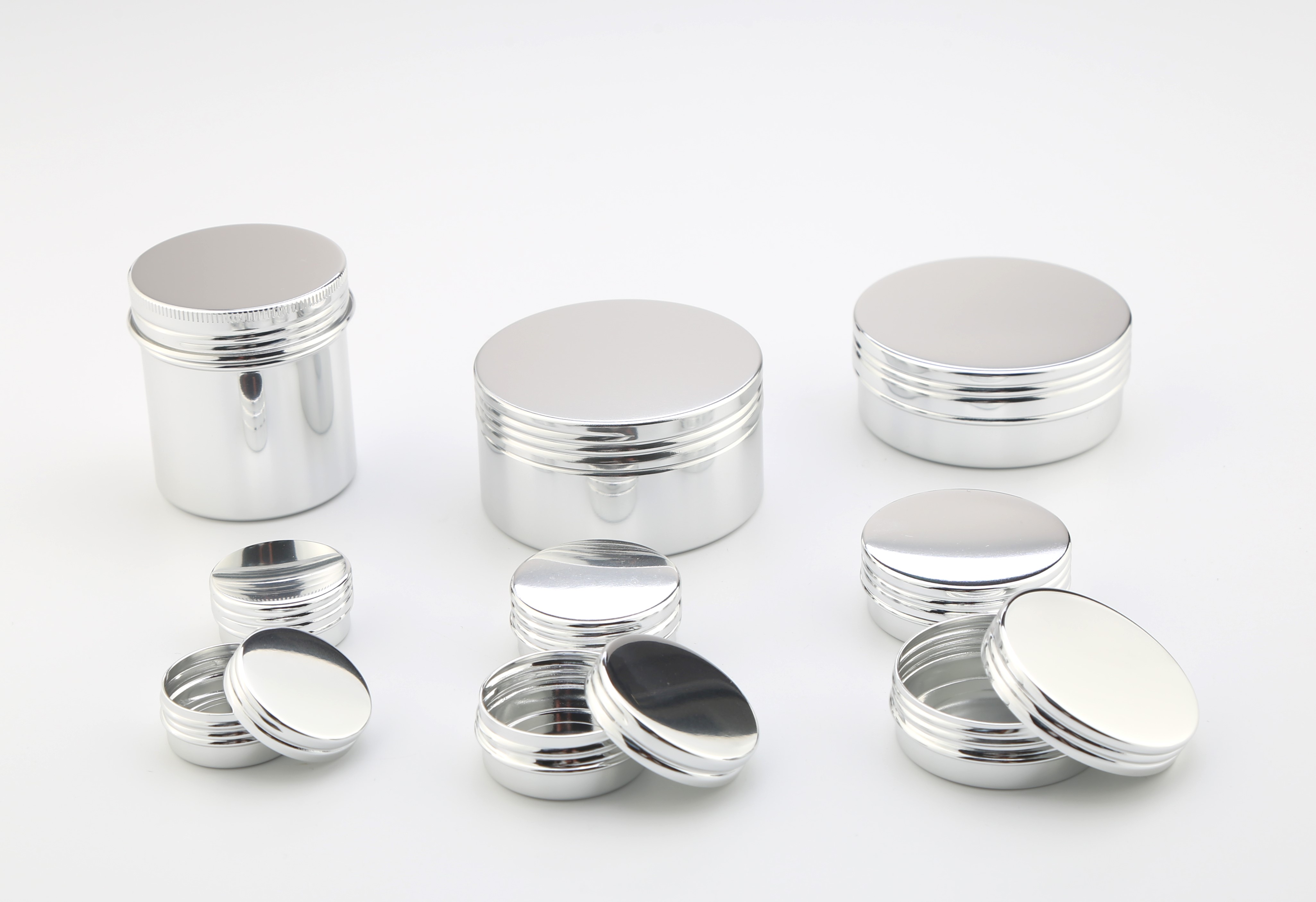 Recyclable Aluminum Cream Jars